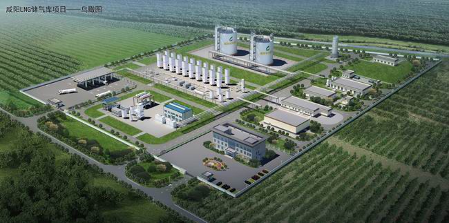 七月施工忙，汗水铸辉煌 ——我公司服务咸阳LNG储气库项目罐区施工现场纪实