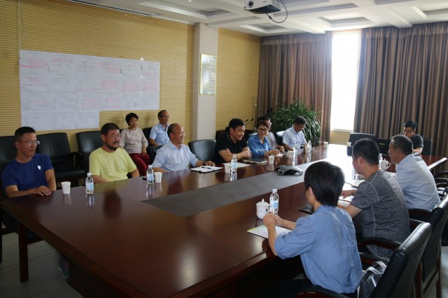 民盟洛阳市委领导来我公司走访座谈