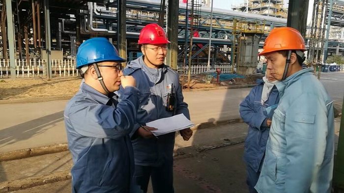 服务好洛阳石化乙苯苯乙烯开工2