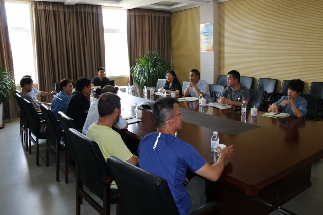 民盟洛阳市委领导来我公司走访座谈1